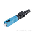 Blue SC/UPC -Glasfaser -Schnellanschluss Single Mode Quick Connector